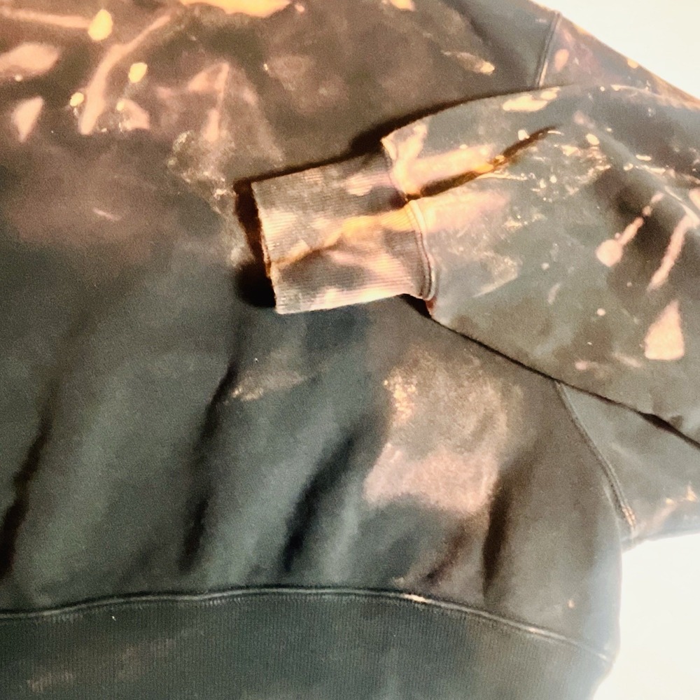 VINTAGE NIKE CLASSIC SWOOSH TIE DYE  STREETWEAR Y2K  SOFT SWEATSHIRT 1990S XL. - Picture 10 of 12